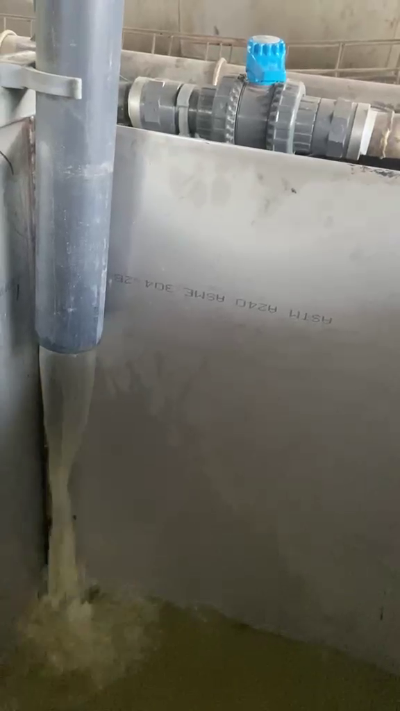 מתקן ליטוש השפכים — המערכת בעבודה